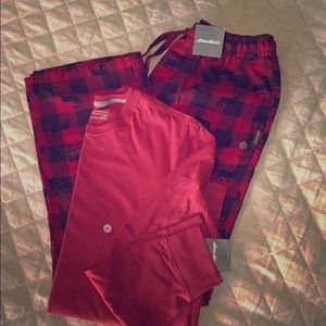 Eddie Bauer Red PJ Set